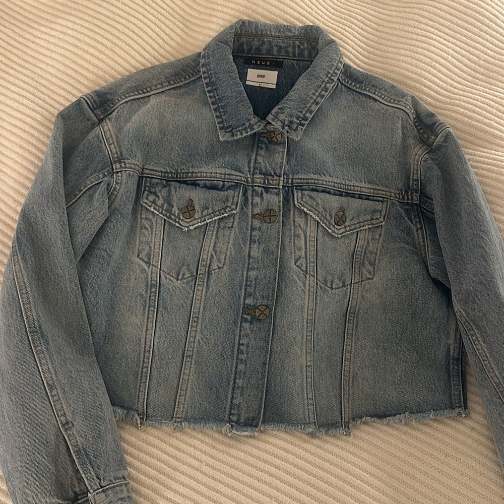 Ksubi cropped denim jacket - Picture 5 of 8